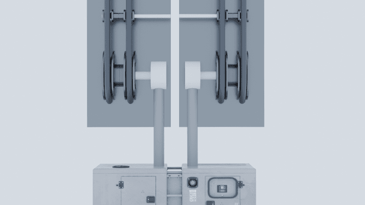 Gear shafts and gear boxes engage-disengage mechanism