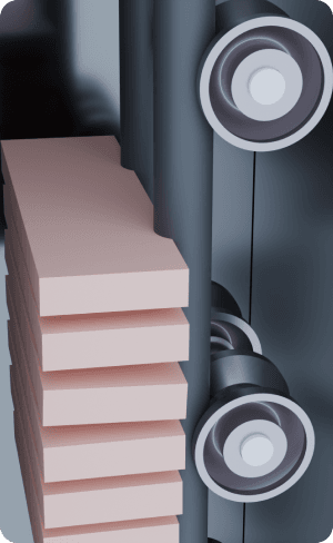 Cable flatback weight attachment on pulley